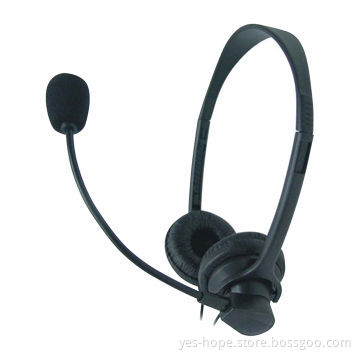 High-quality call center noise canceling telephone headset